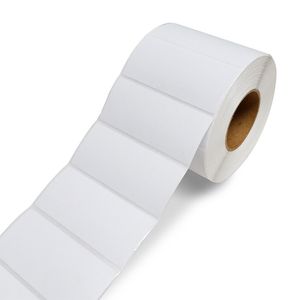 Rouleau de papier autocollant de papier d'étiquette thermique 100x150mm pour imprimante thermique étanche Anti-huile résistant à la déchirure étiquette de prix de code à barres 350 pièces/ensemble
