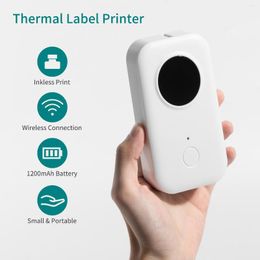 Thermal Label Printer Phomemo D30 Maker 1D/of Code Naam Little Picture Bluetooth Mini Pocket Impresora voor Winkelschool Work Home