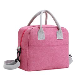 Bolsa de almuerzo termal bolsas de picnic de hombro al aire libre 29*16 cm*23 cm