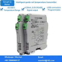 Thermokoppel explosieverdichte veiligheidsbarrière-ingang en uitgangssignaal temperatuur zender module intrinsiek veilige isolator