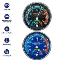 Thermomètre hygromètre Thermo Humidité analogique Wang Hang Analogue Indoor Thermomètre extérieur Humidité Humidité Gauge