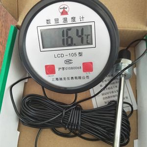 Thermomètre Chaudière Industrielle Thermomètres Numériques Électroniques Compteur De Température D'eau 10M Fil avec Sonde -50--200C