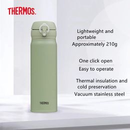 Thermos isolé tasse givré noir 500 ml 350 ml