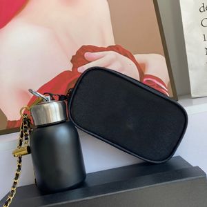 Bolsa termo para teléfono móvil, cadena de hardware de dos piezas, bolso con un hombro y cero, regalos de moda con caja de regalo