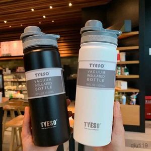Thermos Tyeso – bouteille Thermos de 750ML, en acier inoxydable, flacon sous vide, bouteille d'eau isolée, tasse de voyage pour enfants, tasse à café Termica