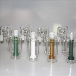 Grueso 14 mm Glass Ash Catcher Matrix perc Para tubería de agua dab rig Hookahs Bong Fumar Accesorios Ashcatcher