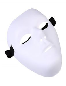 Dikke blanco man The Phantom Mask Full Face Decorating Craft Halloween3144433
