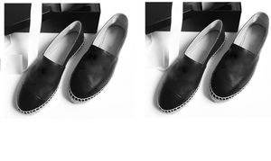 Dikke bodem ClassicClassics Loafers Espadrilles Luxurys Designers Schoenen sneakers Canvas en Real Lambskin two tone cap toe Mode damesschoenen Accessoires