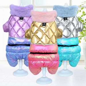 Dikke kleding voor kleine grote honden winter warm huisdier puppy hond jas waterdichte hond jas jumpsuit chihuahua yorkie bulldog outfit 2111007