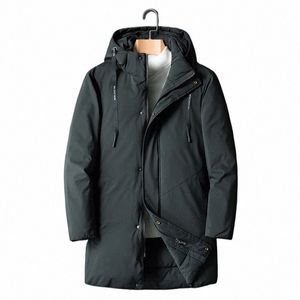Manteau Parka épais surdimensionné 6XL 7XL 8XL 2024, marque garde au chaud pour l'hiver, veste rembourrée pour hommes noir bleu rouge 51K4 #