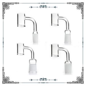 Punta plana gruesa, clavo de cuarzo de 90 grados, 14 mm, 18 mm, macho, hembra, junta transparente, sin hogar, clavos de cuarzo de 25 mm, accesorios para fumar