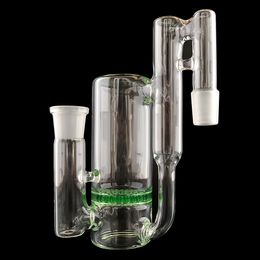 Cendrier en verre épais avec joint de 14,4 mm et 18,8 mm pour fumer cendrier en verre barboteur dab rig bangs d'eau en verre