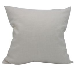 Épaisses couvertures d'oreiller en blanc blanc laiteux entières 100 coussinets de coussin en polyester comme le linge pour le transfert de chaleur thermique Prin757190