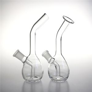 6 pouces verre eau fumer oeuf bang avec narguilé 14mm femelle clair épais Pyrex recycleur poignée pot huile plates-formes tuyaux