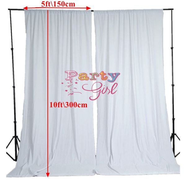 Panneau épais POLY TECTDROP Curtain Photo Booth Back