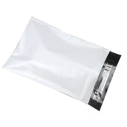 Dikke PE Witte zelfklevende afdichting voor verpakking Express Bag Waterdichte koeriertas Organisator Mail Pouch