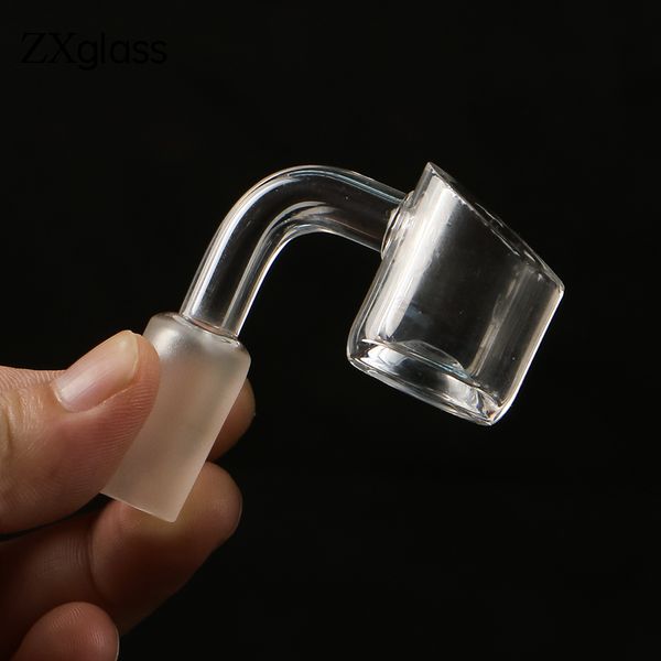 Accesorios para fumar de uñas de cuarzo grueso Banger Cuencos femeninos masculinos de 14 mm para bongs de vidrio Venta directa de fábrica Precio más barato al por mayor Colector de cenizas