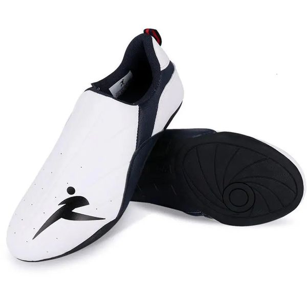 Suela gruesa y suave transpirable para hombres, zapatos de boxeo de Kung Fu para artes marciales, Taekwondo, Wushu, Tai Chi, Karate, zapatos de Kung Fu para niños 240122