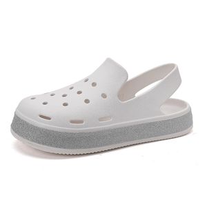 Dikke zolen sport sandalen dames zomer nieuwe casual baotou slippers antislip gat schoenen l9037-5