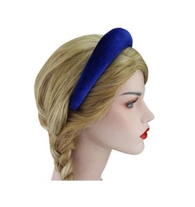 Dikke fluwelen dames hoofdbanden haaraccessoires hoofdband mode hoofdtoets 4 cm brede plastic haarbanden voor 4403621