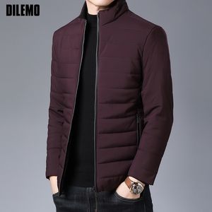 Épais Hiver Marque De Mode Vestes Hommes Parka Streetwear Coréen Veste Matelassée Puffer Bulle Manteaux Vêtements Pour Hommes 201104