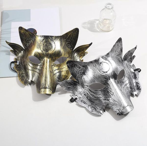 Masque de loup épais pour fête d'Halloween, masques d'horreur, Costume de loup, décoration de Bar, pour adultes et enfants, SN4247