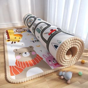 Épaissir 1 / 0,5 cm de jeu bébé play tapis éducatifs non toxiques tapis dans la crèche grimpant pad kild kild rause activités jeux toys 231227