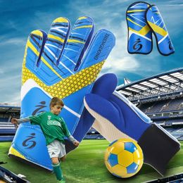 Épaississez les gants de latex gants pour enfants gardien de but du foot