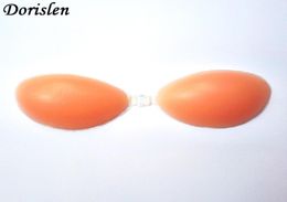 Dikker model zelfklevende siliconen beha Onzichtbare push-up bh voor dames Naadloze voorsluiting Sticky Backless Strapless bh 100pcs3828553