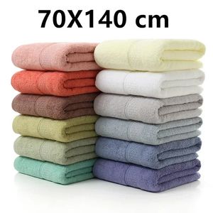 Coton épaissis Super absorbant Grande serviette de bain épaissie de salle de bain confortable épaissie 240409