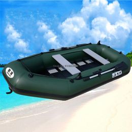 Bote inflable engrosado 5 personas 330 cm Barco de pesca Barco remo Dinghy Kayak Canoa Canoa Raft Board