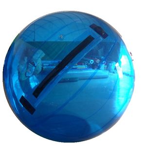 Boule de marche en PVC plus épaisse de 1mm, sphère transparente Aqua Zorbing avec fermeture éclair Tizip allemande, diamètre 5' 7' 8' 10', livraison gratuite