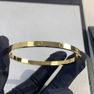 Dun 4 mm logo graveren maat 16 17 18 19 cm polsarmband moissanite diamanten liefhebbers armbanden 18K goud zilver roos 316L roestvrij staal dames heren bruiloft sieraden