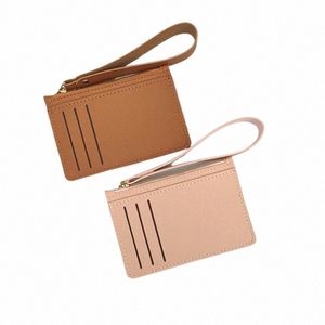 Porte-cartes mince Portefeuille Organisateur Femmes Hommes Porte-cartes de Busin Portefeuilles Slim Banque Carte de crédit Cartes d'identité Couverture Coin Pouch Case j08s #