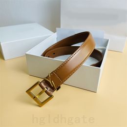 Ceinture de créateur fine pour femmes, ceintures brunes silencieuses pour hommes, classique, tendance, douce, ajustable, rétro, cadeau de couple, ceinture de luxe quotidienne à la mode hg026