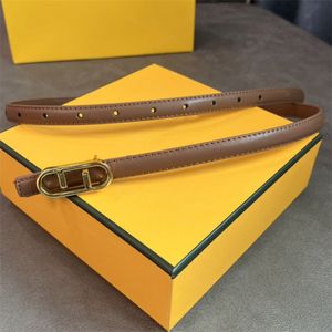 Cinturones de mujer de cuero delgado Cinturón de lujo para hombre Cintura Cinura Ceintures para mujeres Goldia de oro Cinturas de letras de ancho de 3 cm F 2665