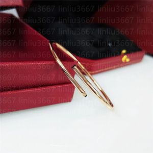 Bracelet mince Concepteur bracelet bracelet pour femme en argent sterling top t-gold placage 18k diamants haut de gamme légers 18K Bracelet avec boîte