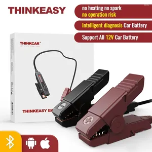 Probador de baterías de vehículos Bluetooth ThinkEasy 12V 2000CCA Testing Cricut Tools Auto Car Diagnóstico