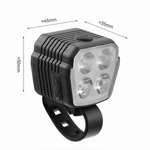 ThinkRider 300lm Bike Light Lampe avant USB RECHARGable T6 LED 380mAh Bicycle Light ACCESSOIRES DE BIDE BIEN-LIGHT EN BIENSE ALIFICATIVE