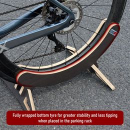 Support de bicyclette ThinkRider Stand de stationnement de rangement de vélo intérieur pour le porte-greffier de vélo de montagne de la route 16-24 / 26-29 / 700c