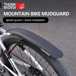 Thinkrider Mountain Bike Mudguard Wide Quick Release 2629 inch duurzame Lnnovatieve installatie Fender Bicycle Accessionaries240410