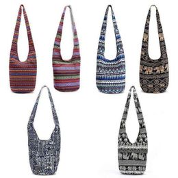 THINKTHENDO Zeer Populaire Vrouwen Hippie Schoudertassen Fringe Grote Portemonnees Etnische Tote Handtas Reistas242o