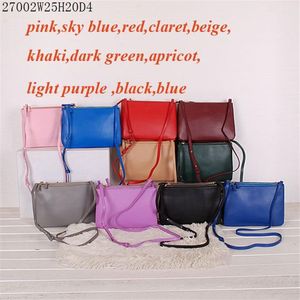 Derde lagen Cross Body Women Fashion Casual Tags Originele lederen zakken 25x20x4cm klein formaat Big Volume Factory Shippin180K