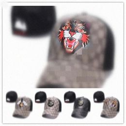 Casquettes de baseball Designers Hommes gg Marque Tiger Casquettes de baseball Chapeaux de loisirs Bee Snapbacks Chapeau de sport de golf en plein air pour hommes femmes