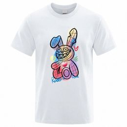 C'est mon lapin préféré Cartos Tshirt Hommes Créativité Sweat Vêtements Fi Tee Vêtements T-shirts Respirant Cott T-Shirts i4rw #