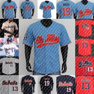 Ole Miss Rebels honkbalshirt Jackson Ross Ethan Groff Andrew Fischer Luke Hill Will Furniss Gunnar Dennis Ethan Lege Reagan Burford Jacob Gonzalez Lance Lynn