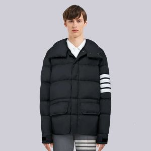 Tho BRoone New York Down veste longue unisexe pour Couple, veste chaude à col debout de Style américain, nouvelle collection hiver 2022