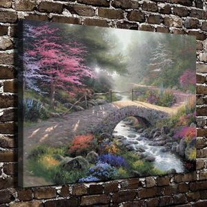 Thomas Kinkadebridge van Faith1 Pieces canvas prints Wall Art Oil Painting Home Decor UnframedFramed7048456