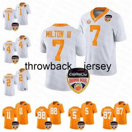 Thr 1 Trevon Flowers Tennessee Volunteers Football Jersey Cedric Tillman Harrison Bailey Reggie White Hendon Hooker Byron Young Jaylen Wright College Maillots