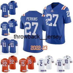 thr 11 Kyle Trask College Football Florida Gators Jersey Kyle Pitts Jean Delance Nick Buchanan Amari Burney Tre'vez Johnson Torrence Ii Richardson Miller Iii maillots